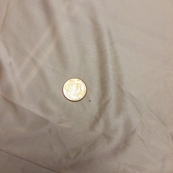 Lace Trim Wonder Maid Vintage Solid Beige Slip 34 - Picture 11 of 11